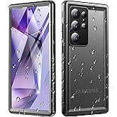 Cozycase for Samsung Galaxy S23 Ultra Waterproof Case - 360 Heavy Duty Full Body Protection/Shockproof/Dustproof/Double/Front and Back/IP68/S 23 Ultra Protective Case with Screen/Camera Protector Slim