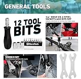 DURATECH 31-Piece Bicycle Repair Kit with Tool Box, Home Multi-Purpose view 9