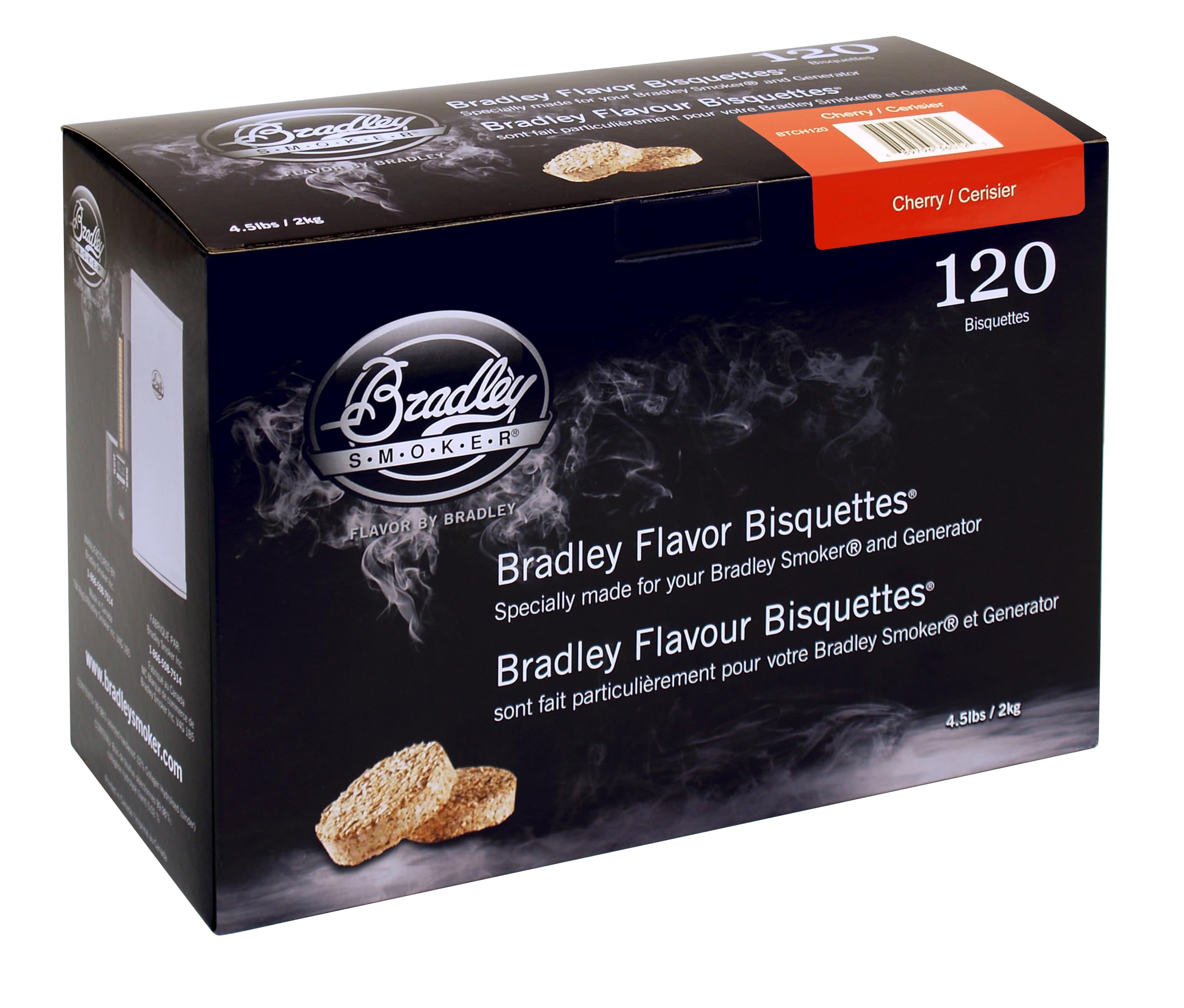Bradley Smoker Cherry Bisquettes 120 pack