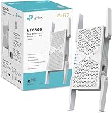 TP-Link RE405BE BE6500 Dual Band Wi-Fi 7 Extender 2.5 Gbps Port Easy Setup