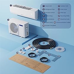 DELLA Motto Series 12000 BTU Wifi Enabled Mini