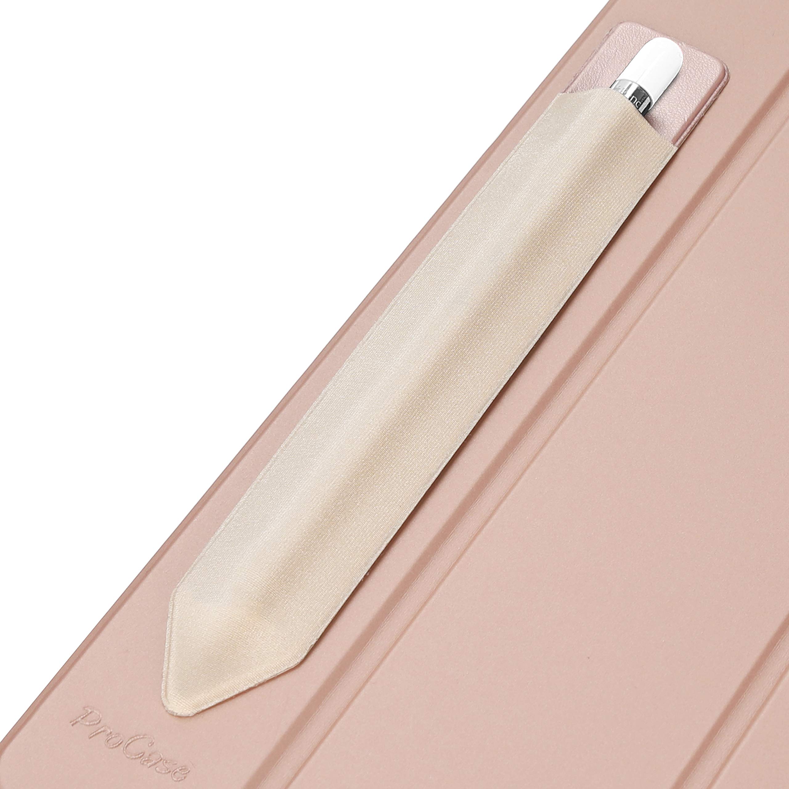ProCase Sling Pencil Holder Sticker Stylus Sleeve, Compatible for iPen (1st and 2nd Gen) -Rosegold