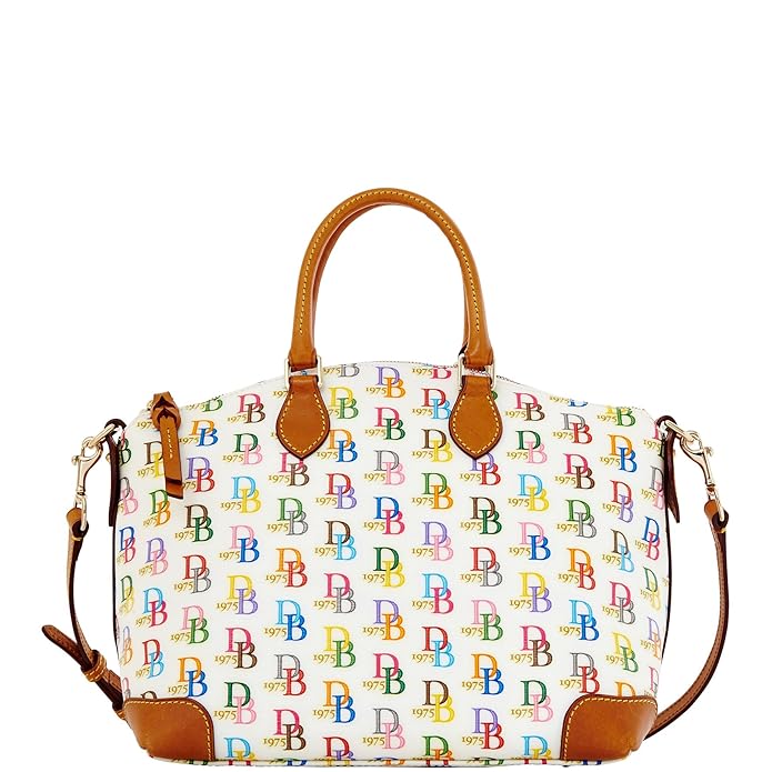 Dooney & Bourke DB75 Multi Satchel, White Mutlicolor Shoes