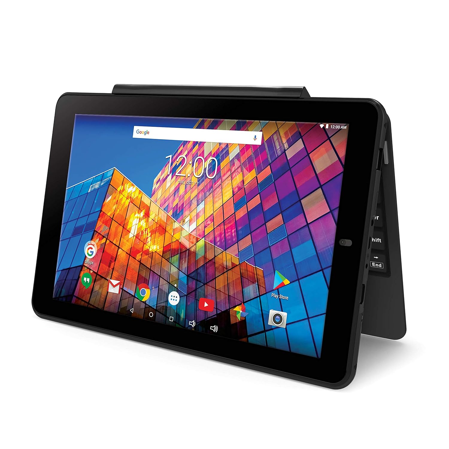 RCA 10" Android 7.0 Quad Core Tablet with Keyboard