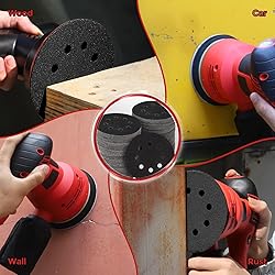 POTUINOM 50PCS 5 inch Silicon Carbide Sanding Discs