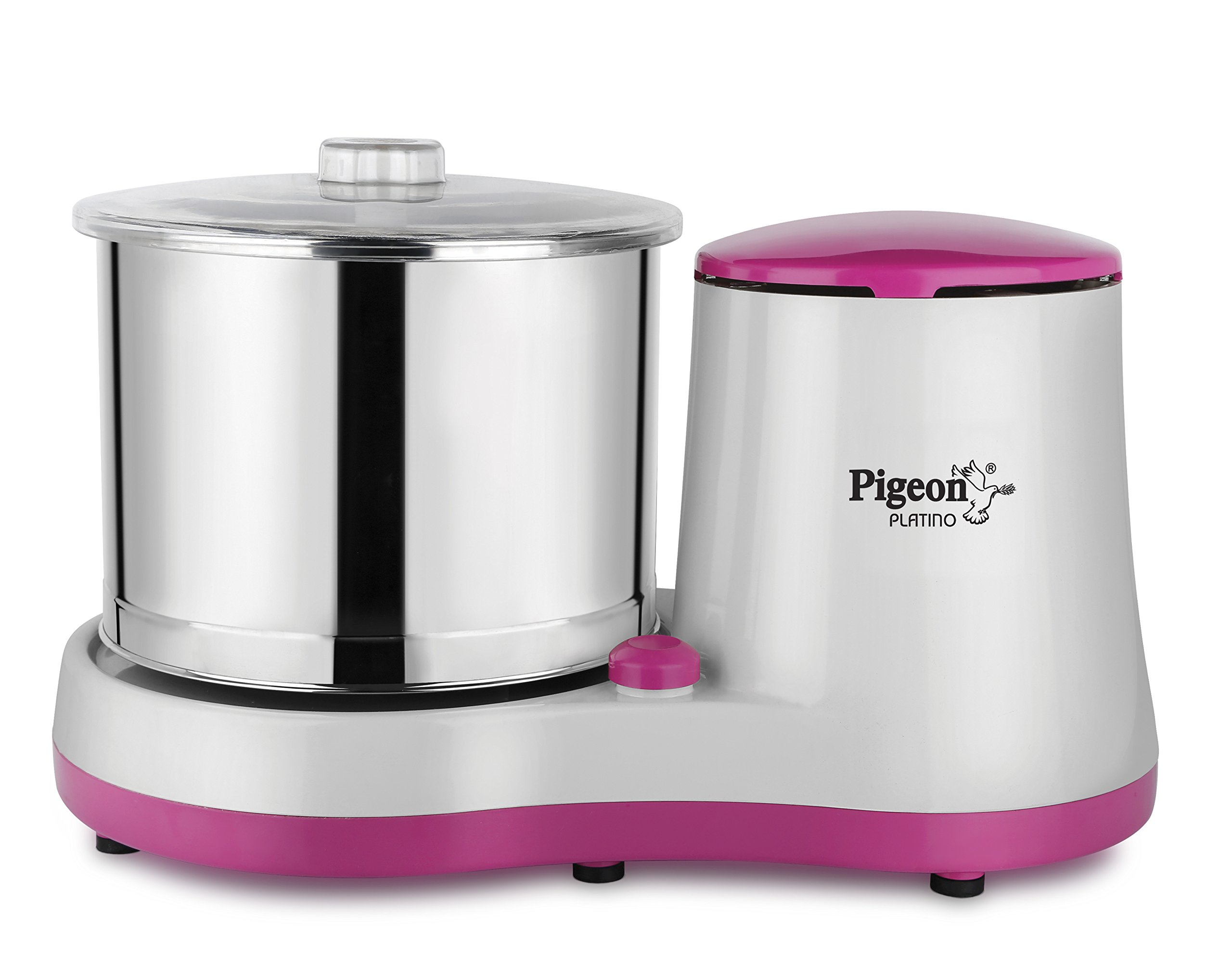 Buy Pigeon by Stovekraft Platino 2 Litre Table Top Wet Grinder with 2