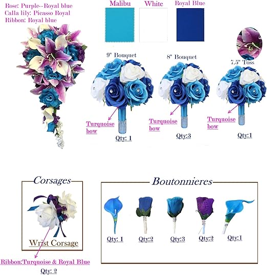 Amazon Com Angel Isabella 17pcs Set Of Artificial Keepsake
