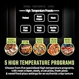 Tower T17141 Elite Pizza Oven 400C 5 Programs 15 Functions 2000W Grey view 6