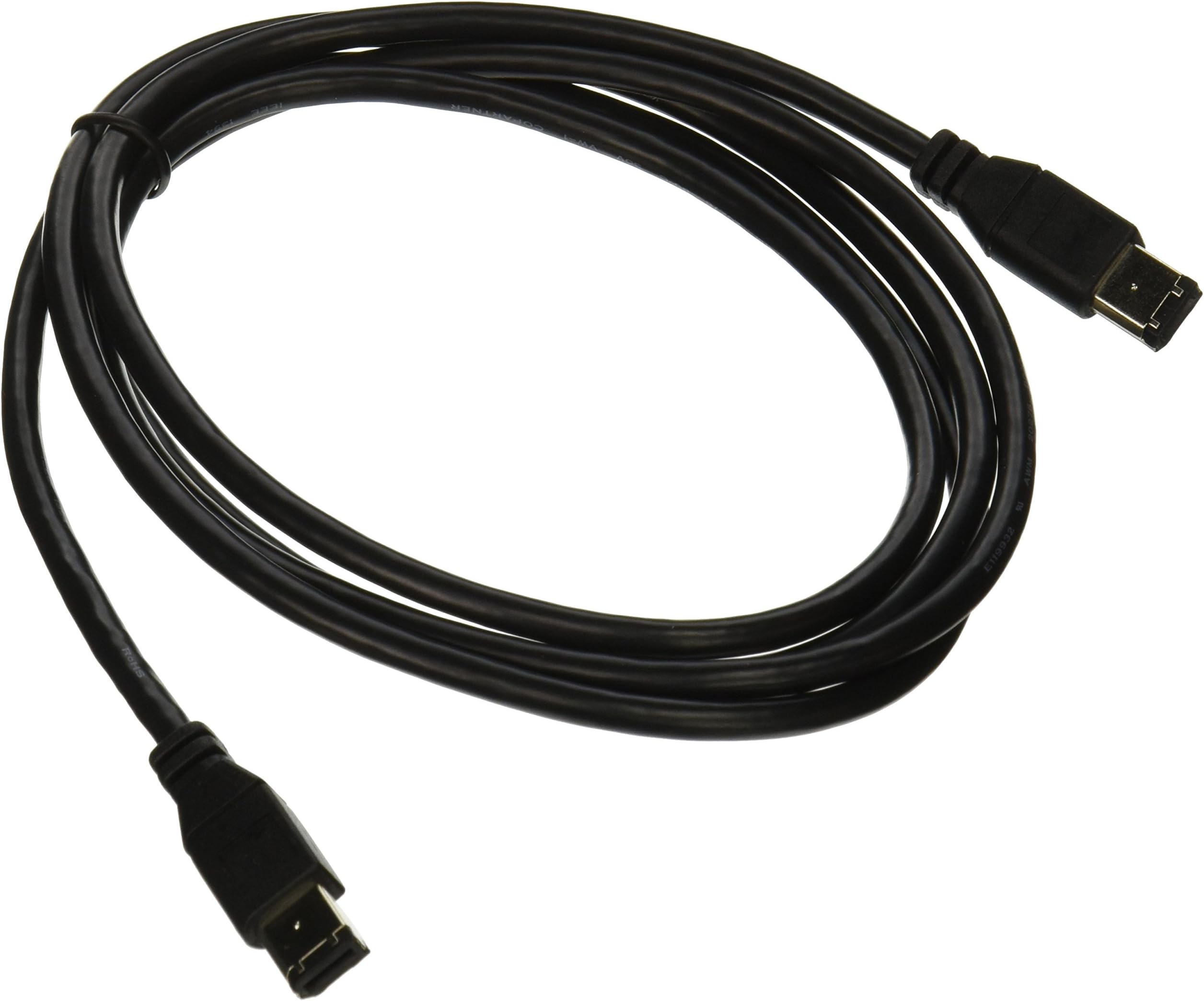 Professional Cable 6-Feet IEEE 1394 FireWire 6-Pin to 6-Pin Cable (139466-06)