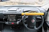Milenco 512 Commercial Steering Wheel Lock Yellow 15cm Longer view 3