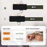 J Bryant Neoprene Padded Wrist Cuffs Adjustable Straps System with Triangular view 2