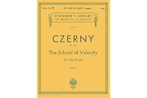 Czerny - School of Velocity Op. 299 Complete for Piano | Classical Technique Exercises for Finger Speed and Control | Advance