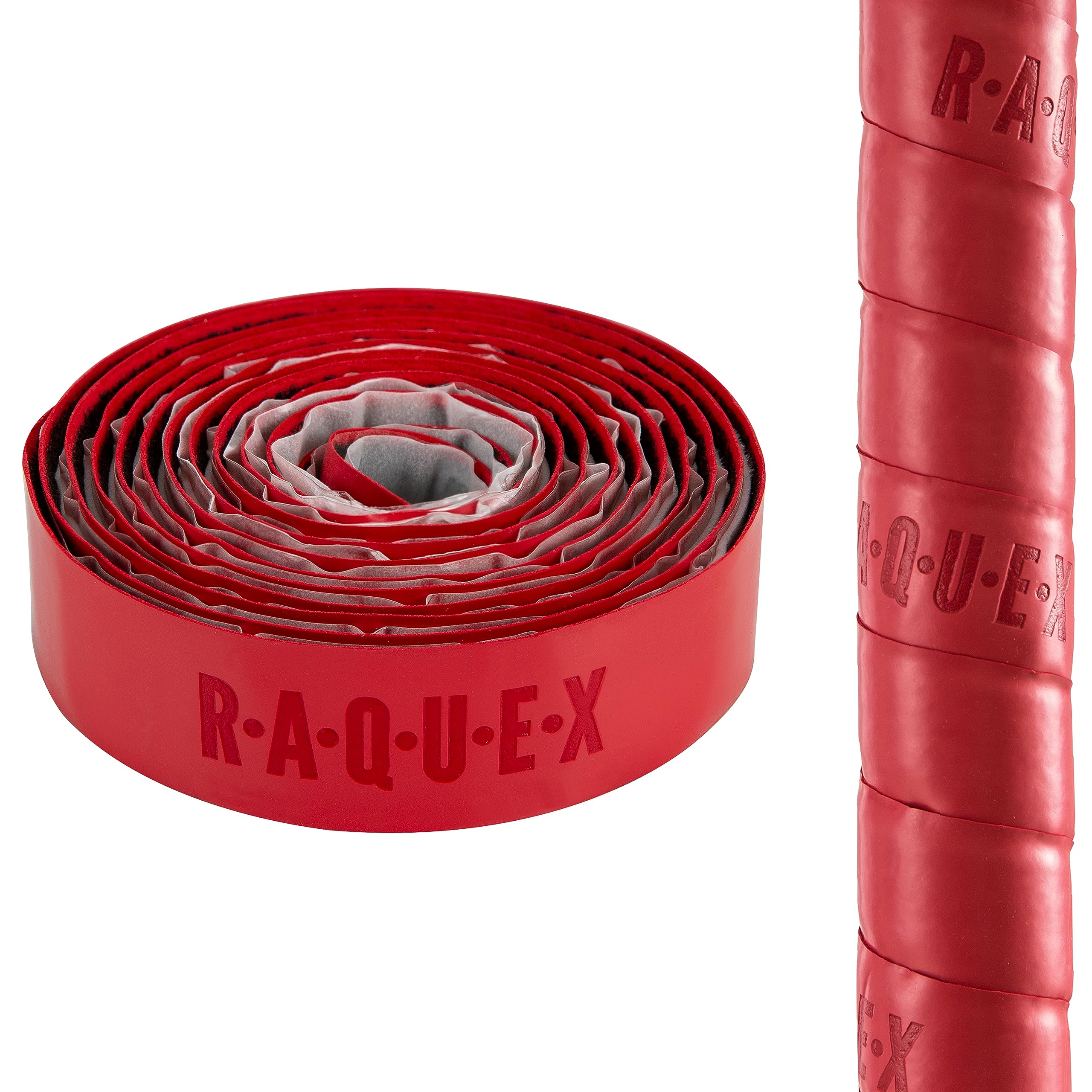Raquex Cushion Hockey Stick Grip - Super Grippy Anti-Slip PU Material, Over 2m Long. Soft and Absorbent, Minimises Vibrations. Self-Adhesive Backing, Extra-Long Length