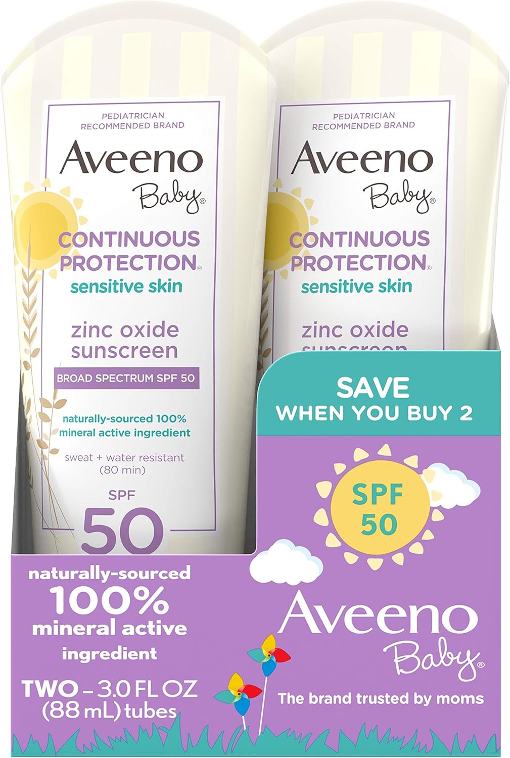 aveeno baby sunscreen lotion