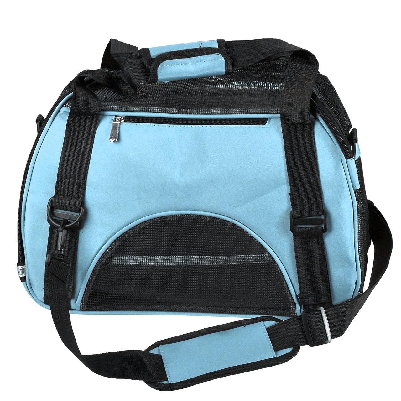 Mangostyle Borsa per Cani Borsa a Tracolla Confortevole per Cani e Gatti per Outdoor Escursione Pieghevole per Viaggio in Treno Trasportino per Animali Domestici - Taglia S