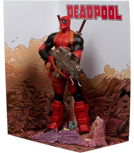 Amazon.com: QMX Deadpool Q-Figure : Toys & Games