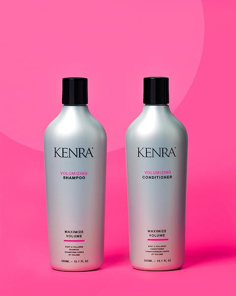 KENRA VOLUMIZING CONDITIONER | MAXIMIZE VOLUME | CREATES BODY, BOUNCE & FULLNESS | EXTENDS LIFT FROM STYLERS BY UP TO 155% | FINE TO MEDIUM HAIR | 10.1 FL. OZ