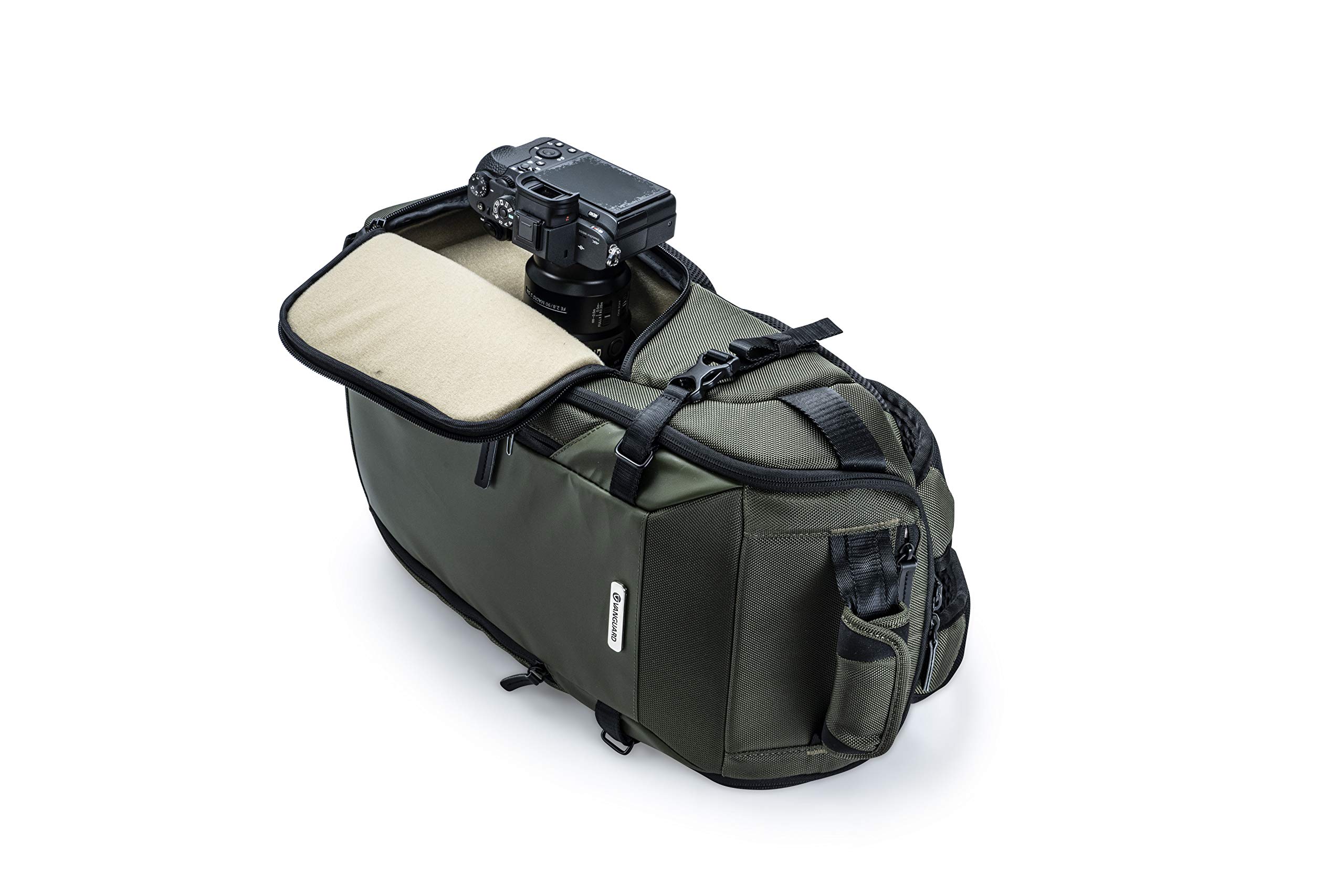 VANGUARD VEO Select 45BFM Backpack for DSLR or Mirrorless/CSC Cameras - Green