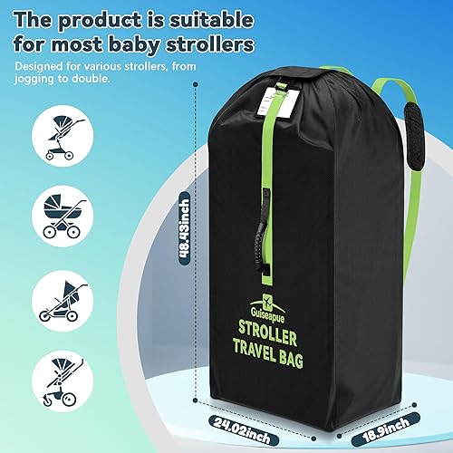 Guiseapue Stroller Travel Bag for Airplane: Stroller Cover for