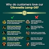 CUQOO 1L Citronella Lamp Oil for Garden Torches 6 Pack Insect Repellent view 8