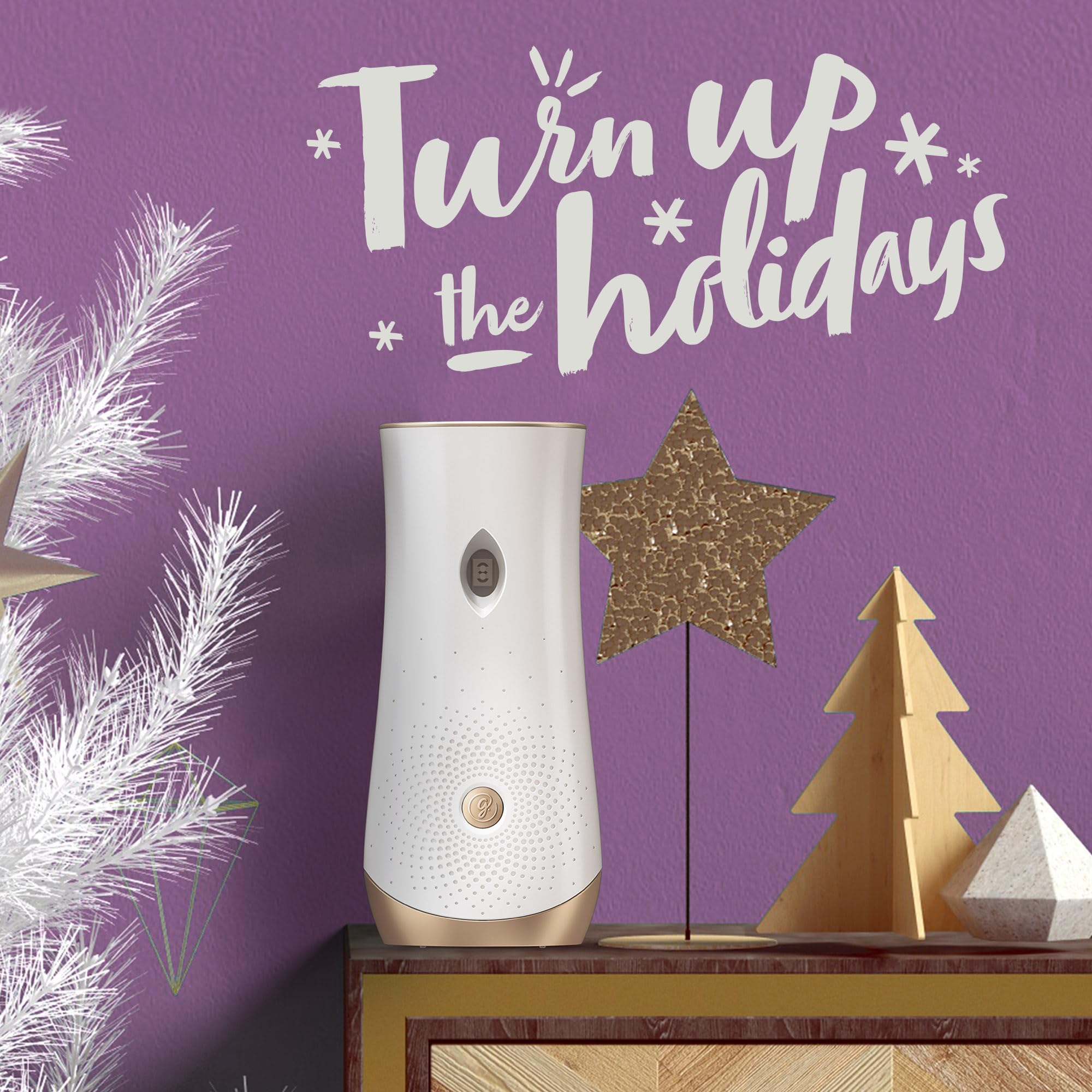 Glade Automatic Spray Refill, Air Freshener for Home and Bathroom, Sparkling Pear, 6.2 Oz, 2 Count