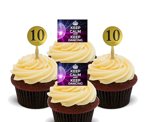 Strictly Come Dancing Edible Cupcake Toppers Standup