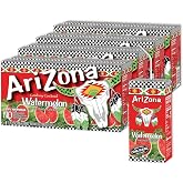 AriZona Watermelon Drink, Juice Boxes | Cane Sugar | 6.75 fl oz (32 Pack)
