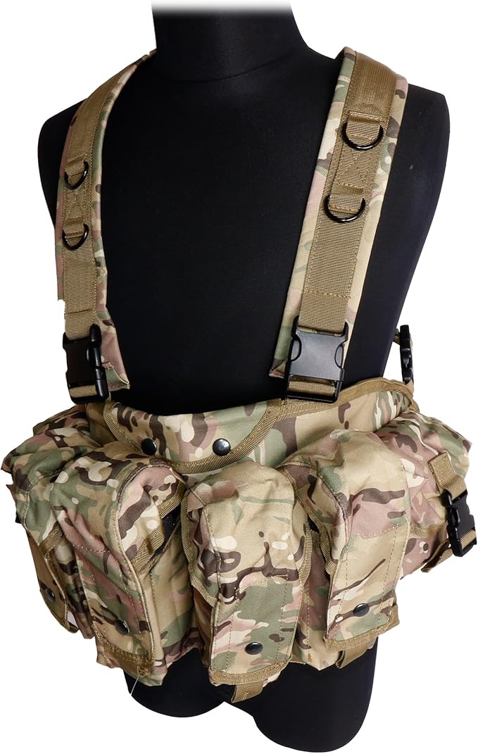 Amazon SHENKEL 軽量 タクティカル AK チェストリグ アーマーベスト v.3 Tactical Chest Rig フリー