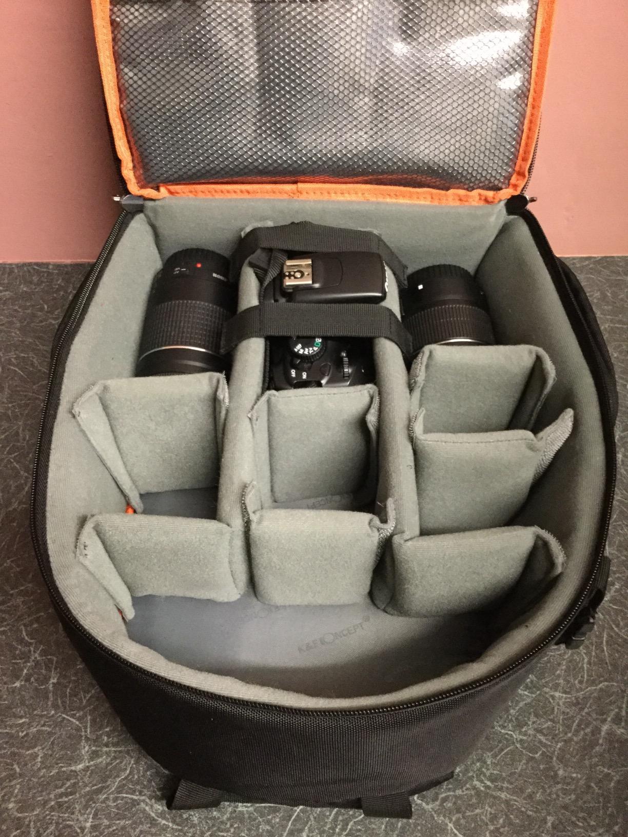 DSLR Camera Backpack for Travel Outdoor Photography 10.23*6.29*14.57