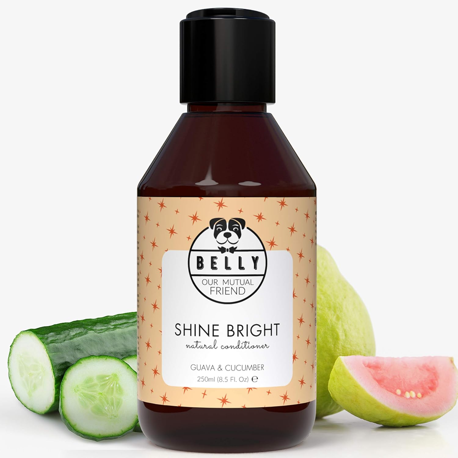 Belly Dog Conditioner, Premium Dog Conditioner for Matted Coats Tangle-Free Grooming & Shiny Fur