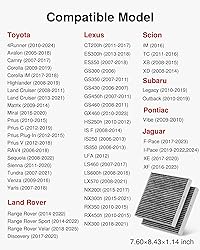 Puroma Cabin Air Filter with Activated