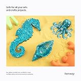 Hemway Holographic Turquoise Glitter Shaker 130g Resin Epoxy Craft view 5