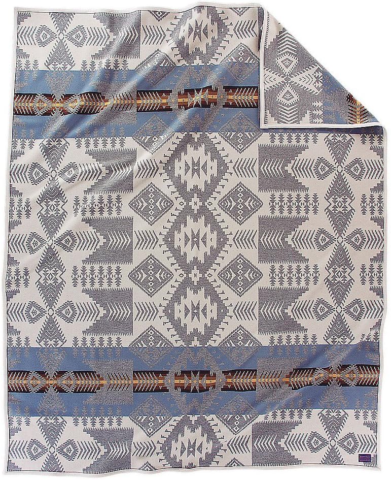 pendleton home collection queen size blanket rob roy gray