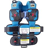 RideSafer - Extra Small (XS) Blue, Lightweight, Compact, Portable Car Seat, 2+ Years; 26.5–40 lb - Perfect for Travel and Everyday Child Safety