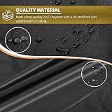 Beeway Bike Cover for 2 Bikes 210x110x95cm Waterproof 210T PU Coated view 2