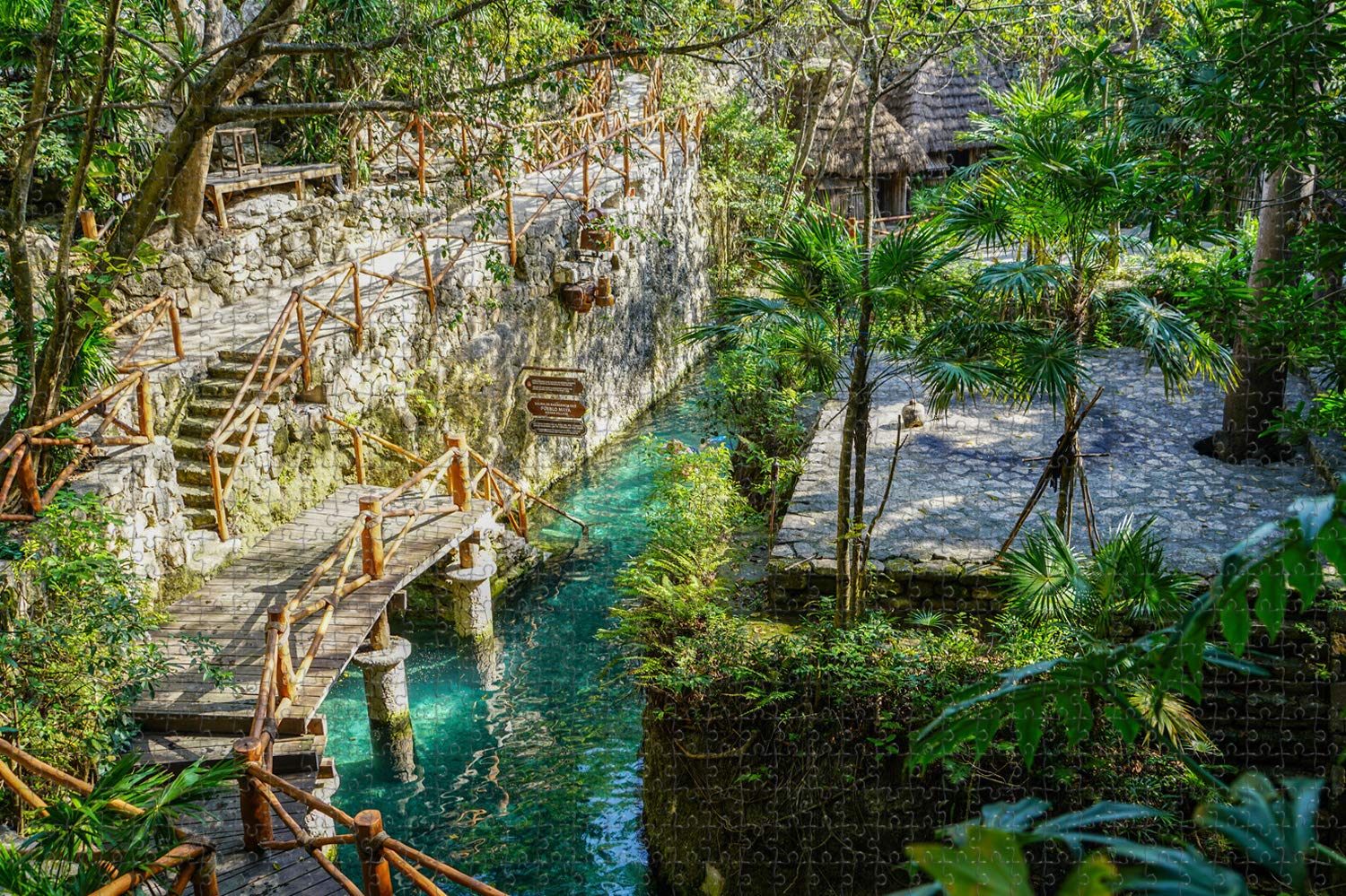 Umsufa Mexico Xcaret Park Playa del Carmen Jigsaw