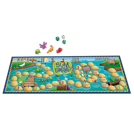 Learning Resources Sum Swamp Game, 8 Pieces
