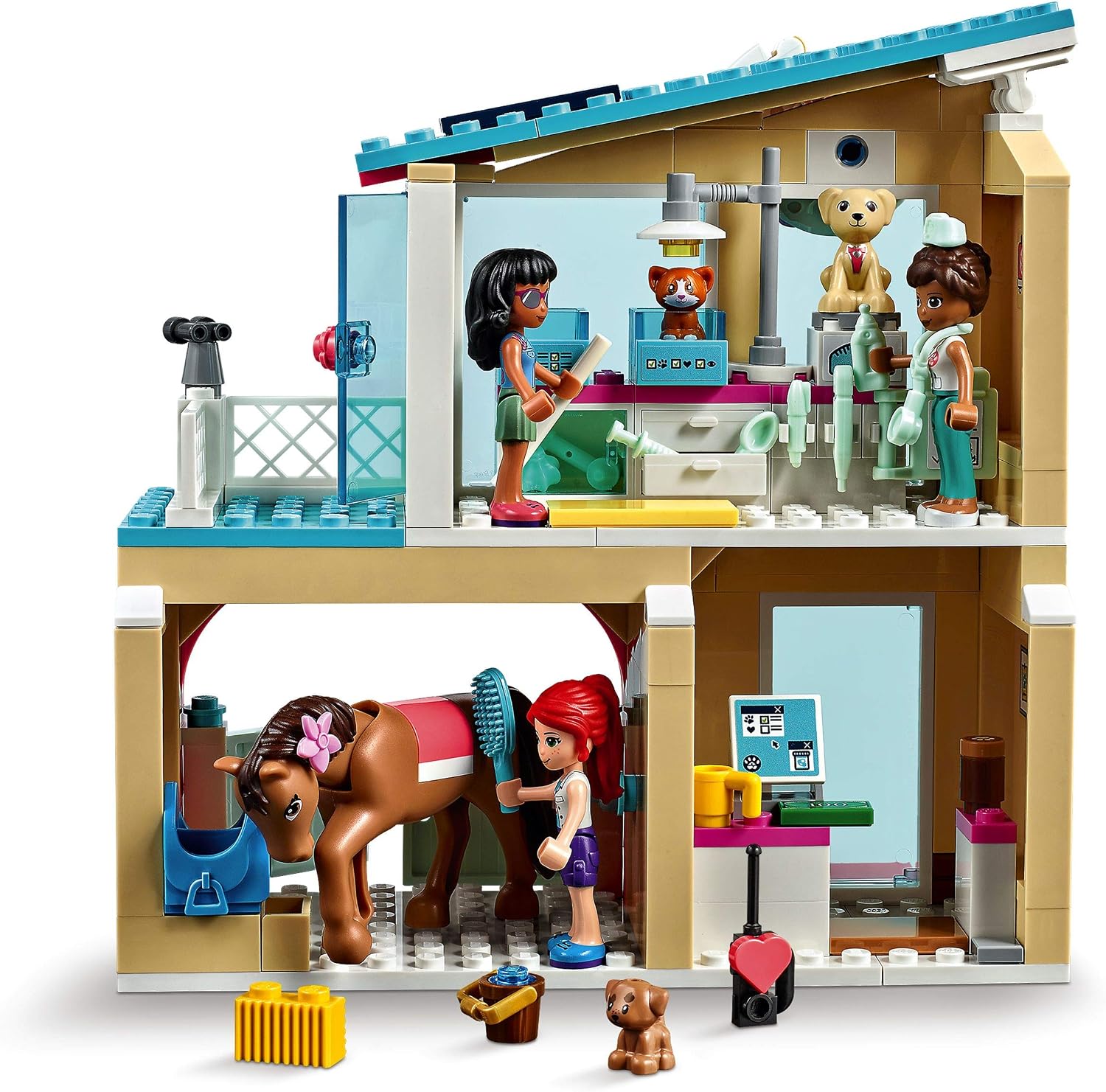 LEGO 41446 Friends Heartlake City Vet Clinic, Multicolor - Image 4