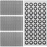 Marspark 30 Sheet 1500 Point 6mm 3D Scanning Markers Dots for 3D Scanner | Adhesive High Precision Tracking &amp; Positioning Dots, Easy to Apply &amp; Remove, Industrial Optical Scanning Reference Points