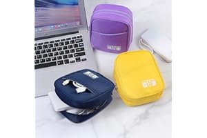 Electronic Organizer,Travel Cable Organizer Bag,Pouch Electronic Accessories Carry Case Portable Storage Bag for Cable, Cord,