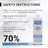 HAZ Isopropyl 70% Rubbing Alcohol 500 ml Pack First Aid Disinfectant IPA view 7