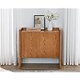 LKTART Mid Century Modern Sideboard Buffet Cabinet,Small Storage Cabinet with Outlet Holes for Living Room, Kitchen, Entryway, Hallway 34" Brown Ebony