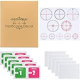 eXtremeRate FPS Games FastScope No Scope TV Decal for PS5, for PS4, for Xbox Series X/S, for Xbox One S/X, for Xbox One, for 