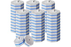 MNWHUC 60PCS Toilet Wand Refills Compatible with Clorox Toilet Wand. Disposable Toilet Brush Refills. Bathroom Cleaning. Disposable Toilet Bowl Cleaners.
