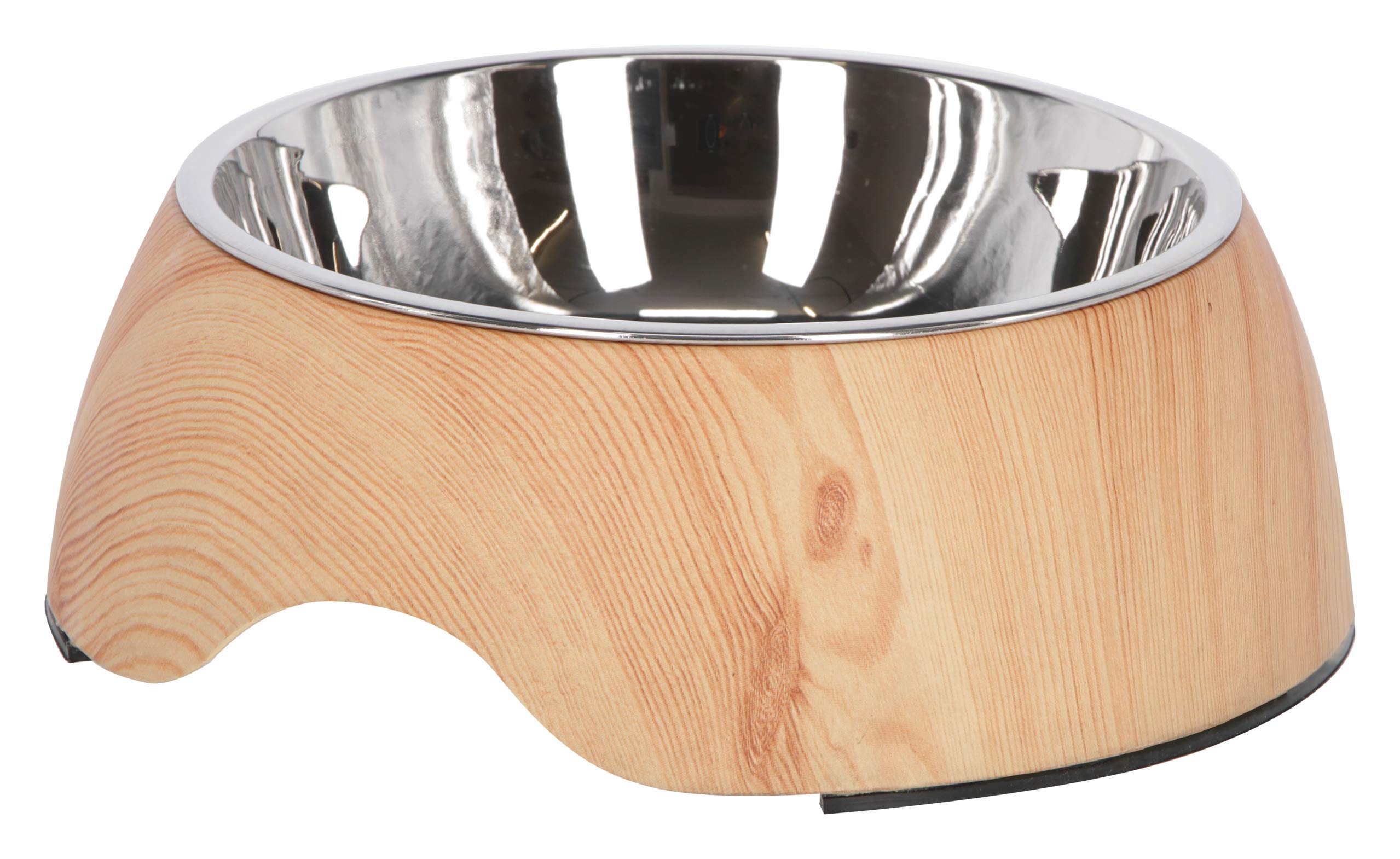 Kerbl Melamine Wood Bowl, 850 ml