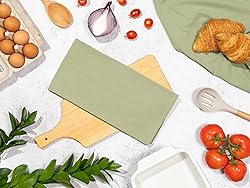 Organic Cotton Sage Flour Sack Kitchen Towels - 10