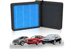 ZEZUT Cabin Air Filter CF10134 for Honda: 2007-2016 CR-V, 2006-2015 Civic, 2003-2023 Accord, 2009-2023 Pilot, Odyssey, Crosstour, Passport, Acura: ILX, MDX, RDX, Durable with Activated Carbon Beads (1 Pack)