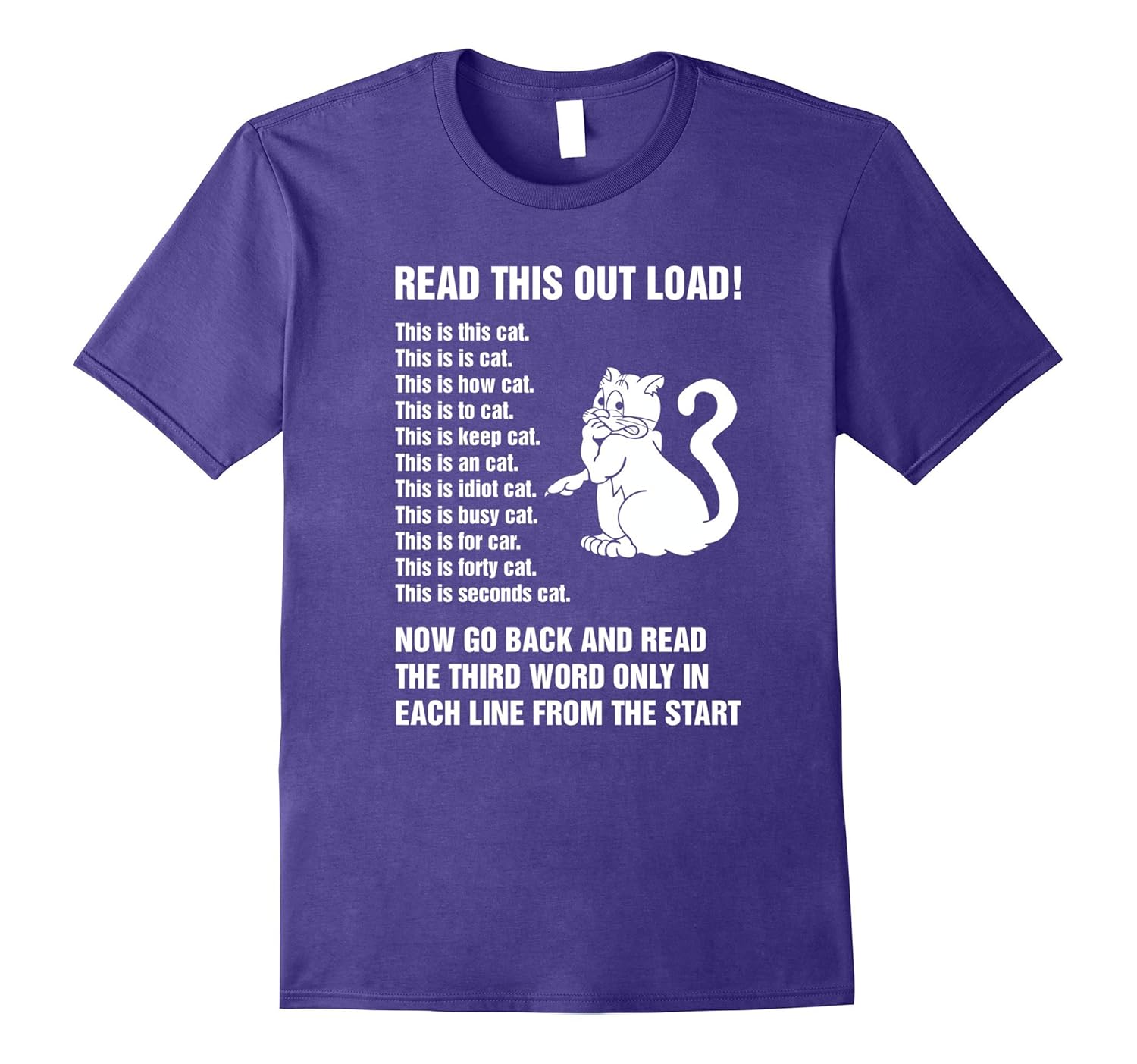 Funny Cat Make Your Friends Look Stupid Cool T-Shirt-ANZ