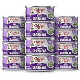 Chicken of the Sea Lump Crab Meat, 6 Ounce Cans (Pack of 12), High in Calcium, Wild Caught Canned Lump Crabmeat