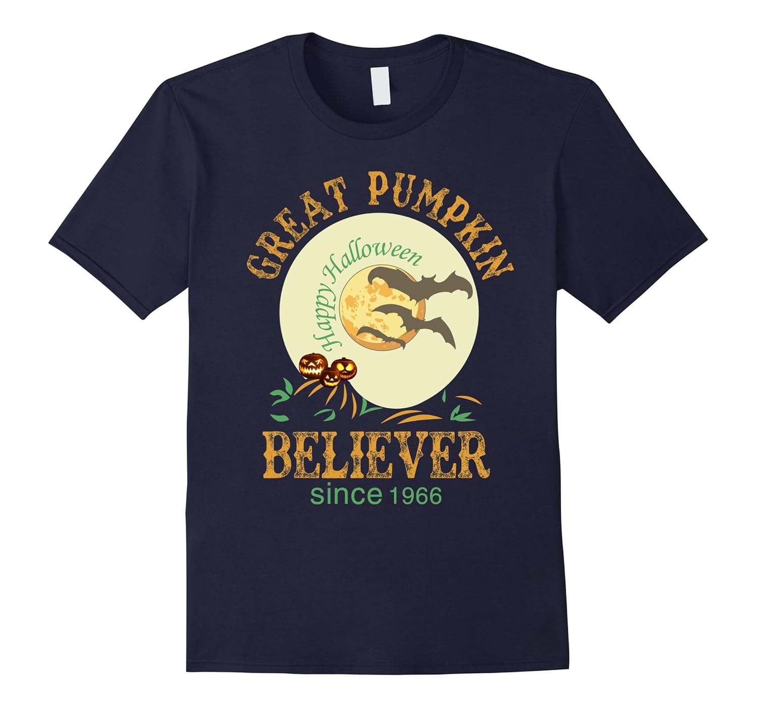 Great Pumpkin Believer Since 1966 T-Shirt-ANZ